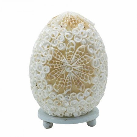 (image for) Boho Sea Shell Lamp - Cut Art Shell Oval - 15cm