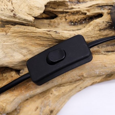 (image for) DriftGlow Lamp Crackle Fire Egg Shade - Orange