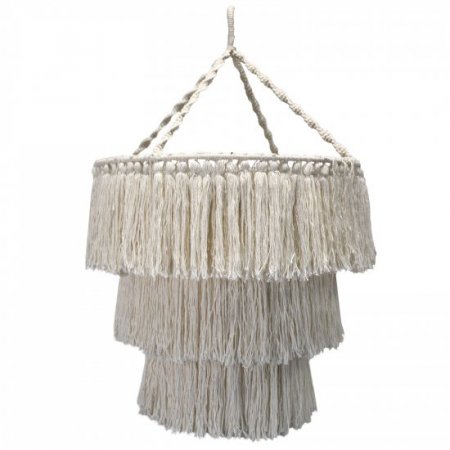 (image for) Macrame Soft Chandelier - Natural