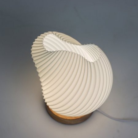 (image for) New Wave Lamp - USB - 3 settings - Shell Twisted