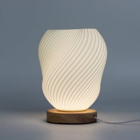 (image for) New Wave Lamp - USB - 3 settings - Shell Twisted
