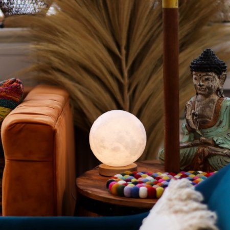 (image for) New Wave Lamp - USB - 3 settings - Moon