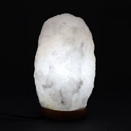 (image for) Crystal Rock Himalayan Salt Lamp - & Base apx 3-5kg