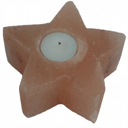 (image for) Salt Candle Holder - Star
