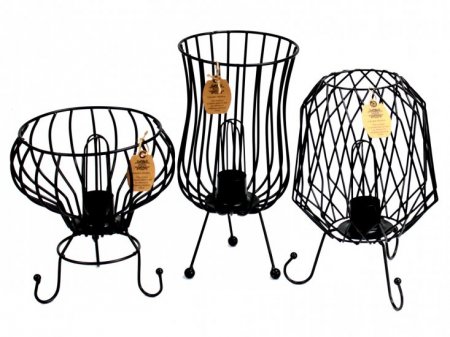 (image for) Mesh Salt Rock Brazier,Pink Salt Chunks, Cable & Bulb