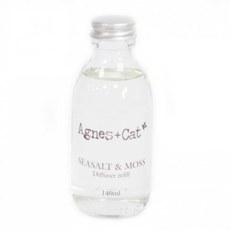 (image for) Agnes + Cat Reed Diffuser Refill - Seasalt and Moss 140ml