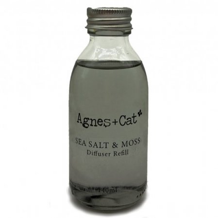 (image for) Agnes + Cat Reed Diffuser Refill - Seasalt and Moss 140ml
