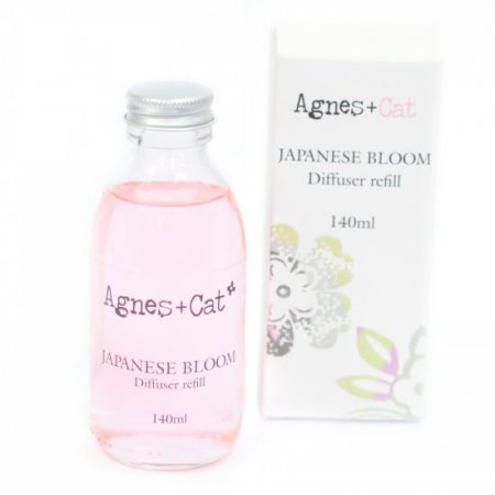 (image for) Agnes + Cat Reed Diffuser Refill - Japanese Bloom 140ml