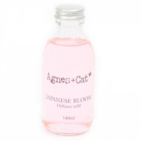 (image for) Agnes + Cat Reed Diffuser Refill - Japanese Bloom 140ml