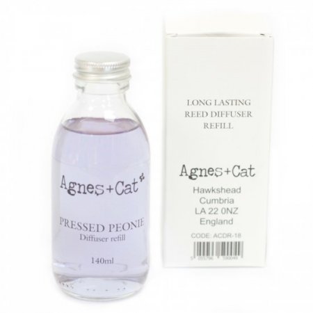 (image for) Agnes + Cat Reed Diffuser Refill - Pressed Peonies 140ml
