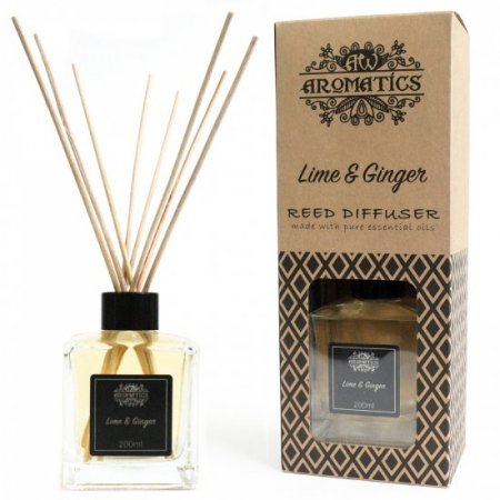(image for) 200ml Lime & Ginger Essential Oil Reed Diffuser