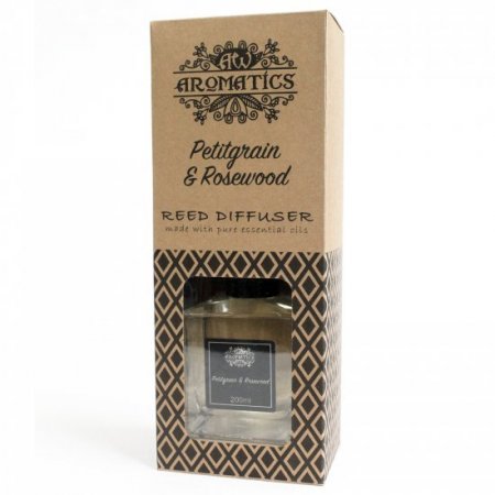 (image for) 200ml Petitgrain & Rosewood Essential Oil Reed Diffuser
