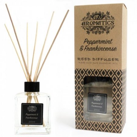 (image for) 200ml Peppermint & Frankincense Essential Oil Reed Diffuser