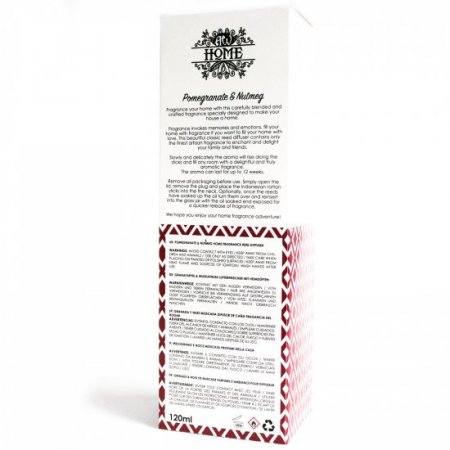 (image for) 120ml Reed Diffuser - Pomegranate & Nutmeg