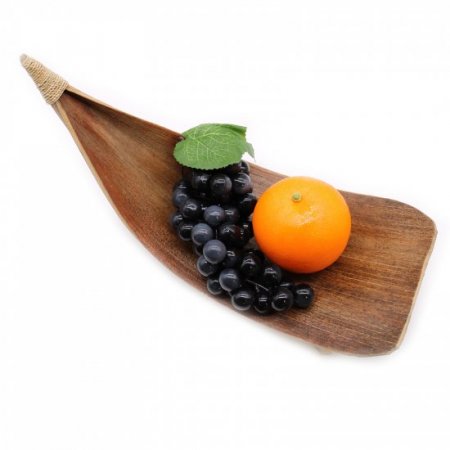 (image for) Coconut Leaf Fruit Bowl Set - Natural