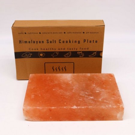 (image for) Himalayan Salt Cooking Plate - Rectangle - 30x20x5cm