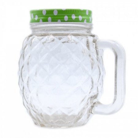 (image for) Funky Mason Jar - Pinnapple - Clear