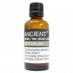 Geranium Organic Essential Oil 50ml Geranium Organic Essential Oil 50ml