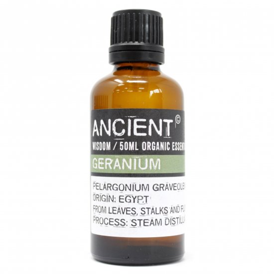 (image for) Geranium Organic Essential Oil 50ml