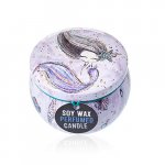 (image for) Art Tin Candle - Assorted Design - Sea life - Rasberry