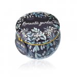 (image for) Art Tin Candle - Assorted Design - Romantic Garden - Tea & Rose