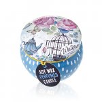 (image for) Art Tin Candle - Assorted Design - Parisian Weekend - Peonies