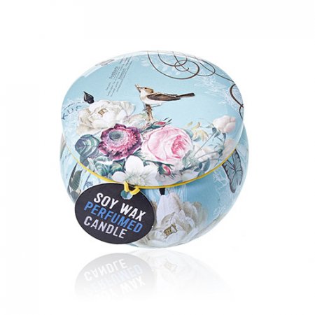 (image for) Art Tin Candle - Assorted Design - Parisian Weekend - Peonies