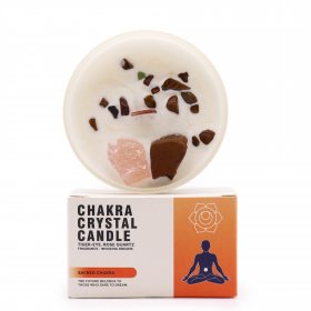 Chakra Crystal Candles - Sacred Chakra Chakra Crystal Candles - Sacred Chakra