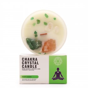 Chakra Crystal Candles - Heart Chakra Chakra Crystal Candles - Heart Chakra