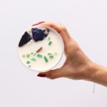 (image for) Chakra Crystal Candles - Throat Chakra