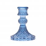 (image for) Vintage Dinner Candle Holder - Royal Blue