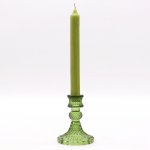 (image for) Vintage Dinner Candle Holder - Garden Jade