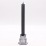 (image for) Flip Dinner Candle / Tealight Holder - Midnight Grey