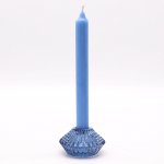 (image for) Flower Flip Dinner Candle / Tealight Holder - Royal Blue