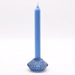 (image for) Flower Flip Dinner Candle / Tealight Holder - Royal Blue