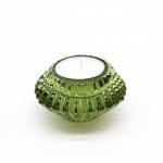 (image for) Flower Flip Dinner Candle / Tealight Holder - Garden Jade