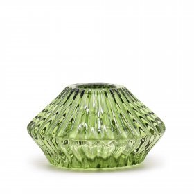 Flower Flip Dinner Candle / Tealight Holder - Garden Jade