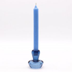 Mushroom Flip Dinner Candle / Tealight Holder - Royal Blue