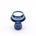 (image for) Mushroom Flip Dinner Candle / Tealight Holder - Royal Blue