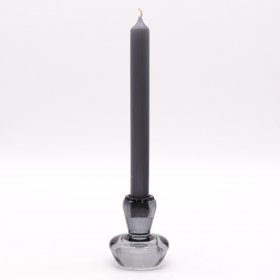 Mushroom Flip Dinner Candle / Tealight Holder - Midnight Grey