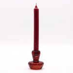 (image for) Mushroom Flip Dinner Candle / Tealight Holder - Vampire Red