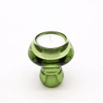 (image for) Mushroom Flip Dinner Candle / Tealight Holder - Garden Jade