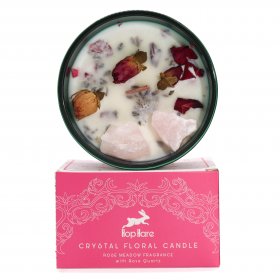 Hop Hare Crystal Magic Flower Candle - The Lovers Hop Hare Crystal Magic Flower Candle - The Lovers