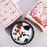 (image for) Hop Hare Crystal Magic Flower Candle - The Devil