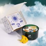 (image for) Hop Hare Crystal Magic Flower Candle - The Sun