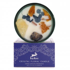 Hop Hare Crystal Magic Flower Candle - The Sun Hop Hare Crystal Magic Flower Candle - The Sun