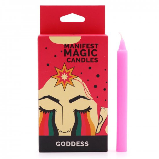 (image for) Manifest Magic Candles (pack of 12) - Pink