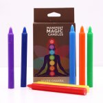 (image for) Seven Charkra Manifest Candles (pack of 7)