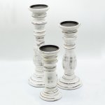 (image for) Classic Candle Stand - Whitewash - Small
