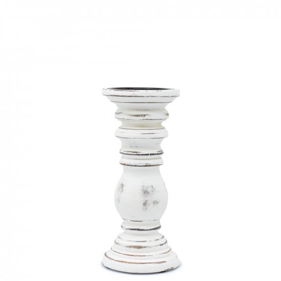 (image for) Classic Candle Stand - Whitewash - Small
